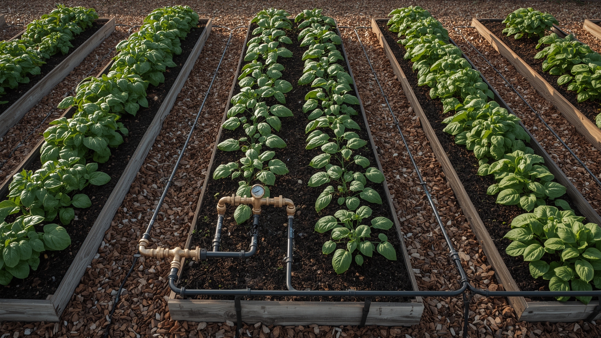How to Plan Drip Irrigation Zones for a Vegetable Garden
