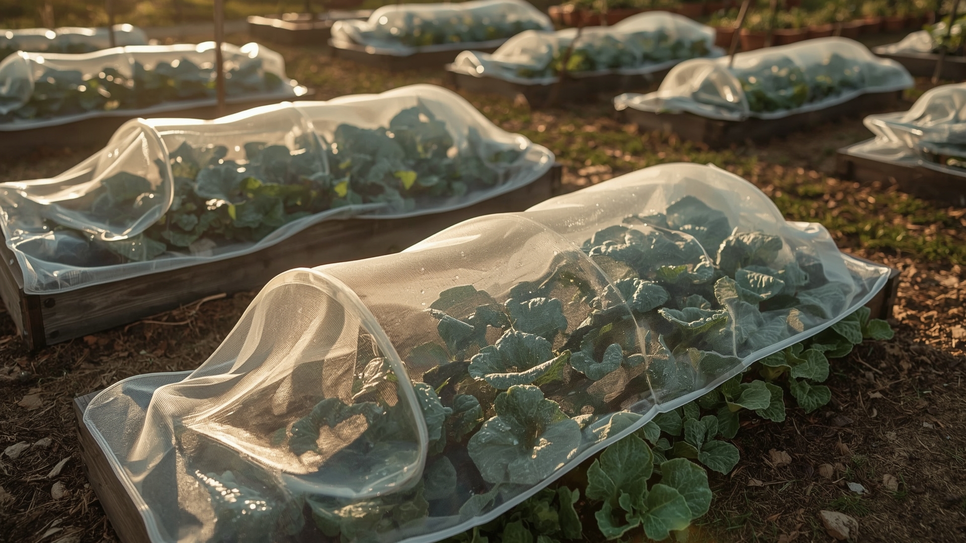 Row Cover Fabric for Vegetable Gardens: Frost Protection, Pest Control & Installation Guide